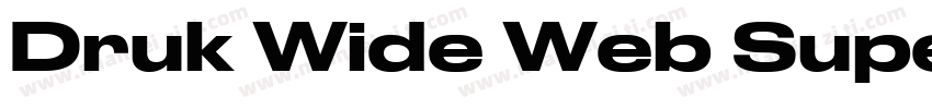 Druk Wide Web Super字体转换